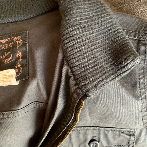 J. Crew Washed and Aged Utility Jacket - Picture 6 of 9